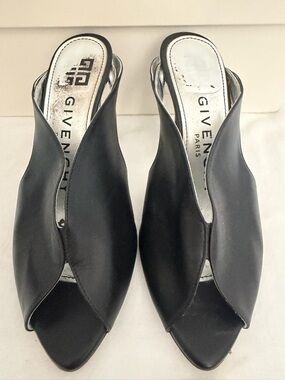 Givenchy Lookbook Heel Mules in black